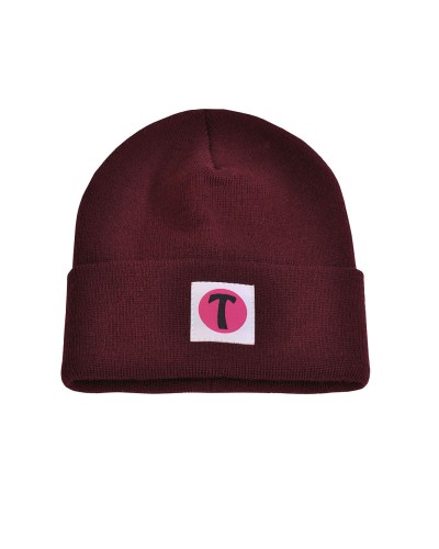 Bonnet bordeaux - Vente de bonnets en laine - TOUTACOO.