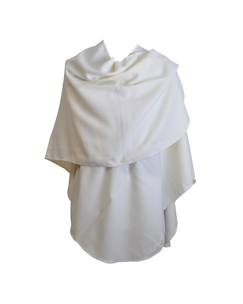 Poncho écru arrondi, ponchos femme, Toutacoo.