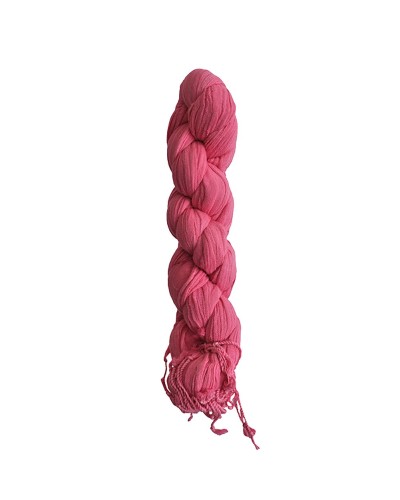 Chèche rose XXL torsadé - Toutacoo.