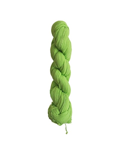 Chèche vert fluo XXL torsadé - Toutacoo.