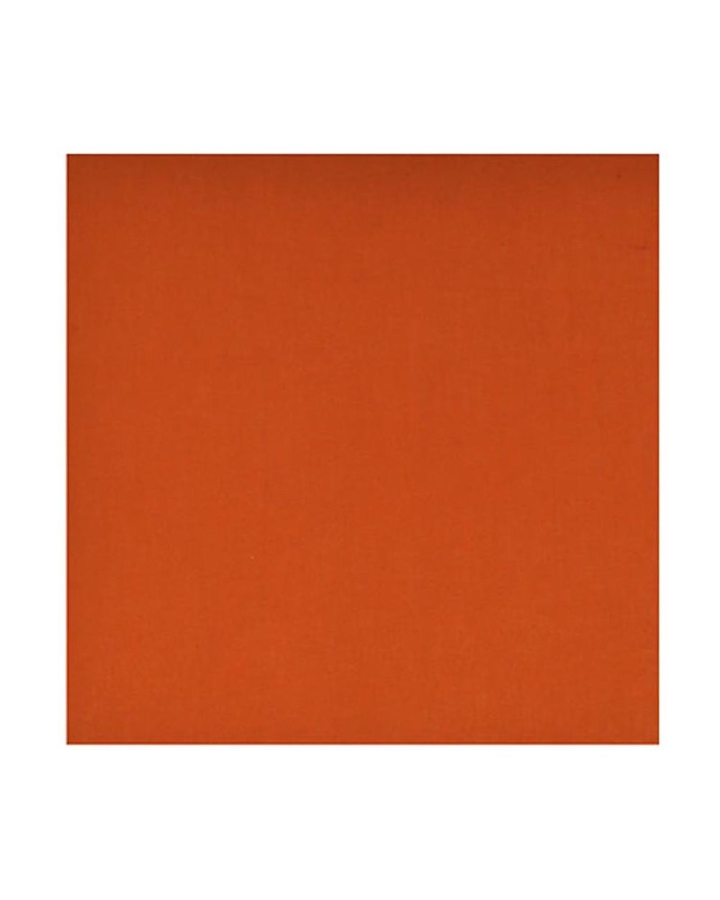 Bandana orange, 100% coton. Toutacoo.