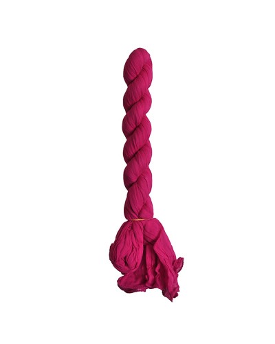 Vente chèche fushia vif, 100% coton, Foulard chèche torsadé, TOUTACOO.