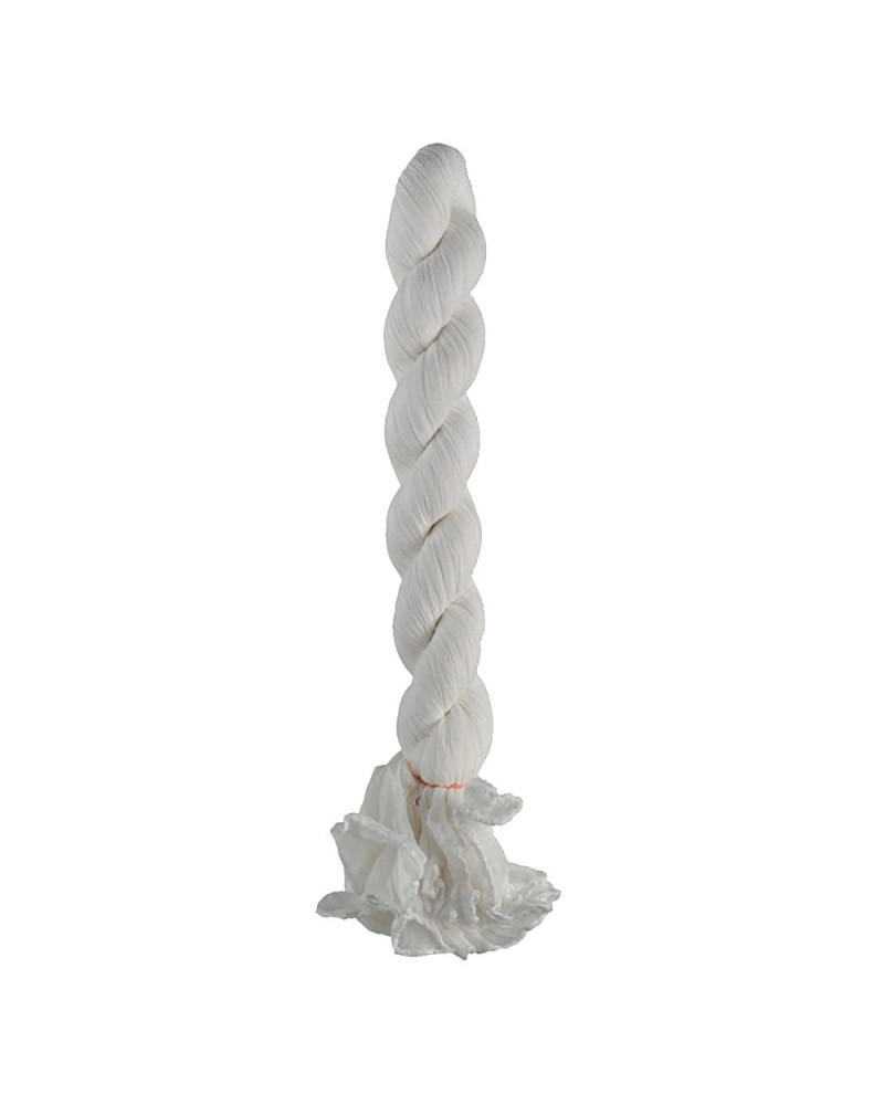 Vente chèche blanc, 100% coton, Foulard chèche torsadé, TOUTACOO.