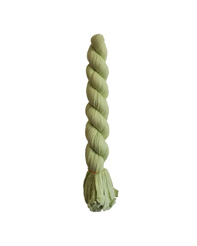 Vente chèche vert pistache, 100% coton, Foulard chèche torsadé, TOUTACOO.