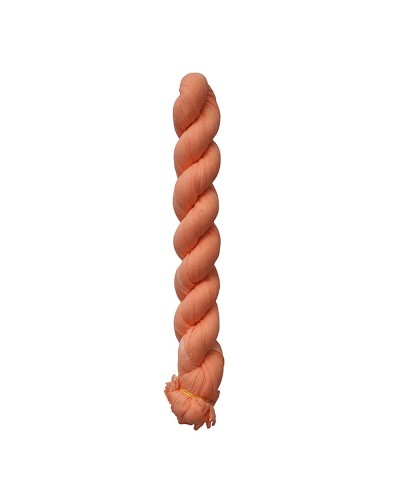 Vente chèche rose crevette, 100% coton, Foulard chèche torsadé, TOUTACOO.
