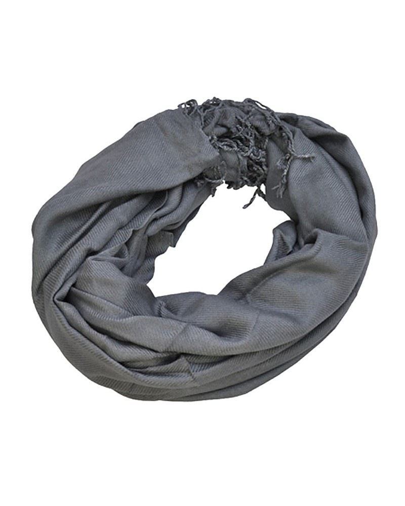 Echarpe pashmina Gris - Expédition sous 48 H - Boutique en ligne Toutacoo.