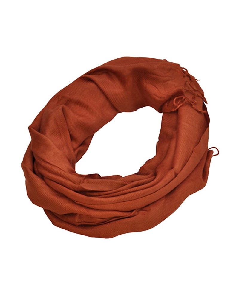 Echarpe pashmina Cuivre - Expédition sous 48 H - Boutique en ligne Toutacoo.