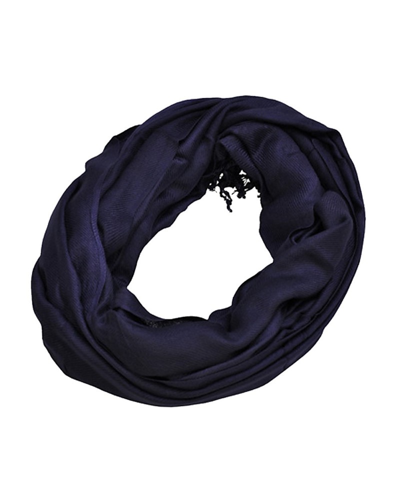 Echarpe pashmina Bleu marine - Expédition sous 48 H - Boutique en ligne Toutacoo.