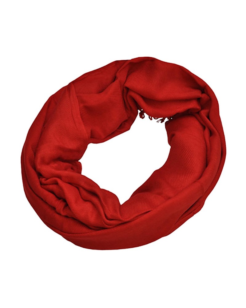 Echarpe pashmina Rouge - Expédition sous 48 H - Boutique en ligne Toutacoo.