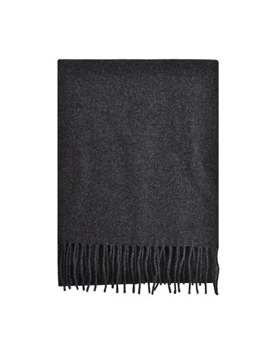 Echarpe anthracite Lambswool, Vente d'écharpes en laine, Toutacoo.