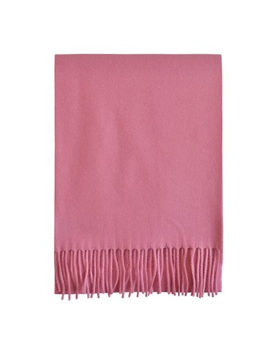 Echarpe rose Lambswool, Vente d'écharpes en laine, Toutacoo.