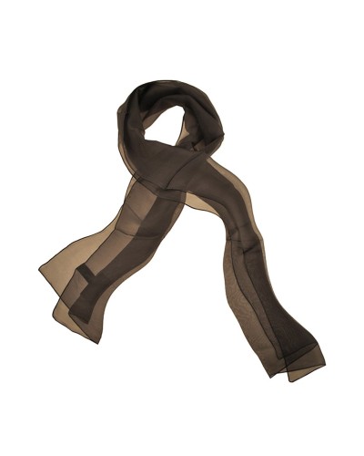 Foulard en soie gris souris - Fabriqué en France - TOUTACOO.