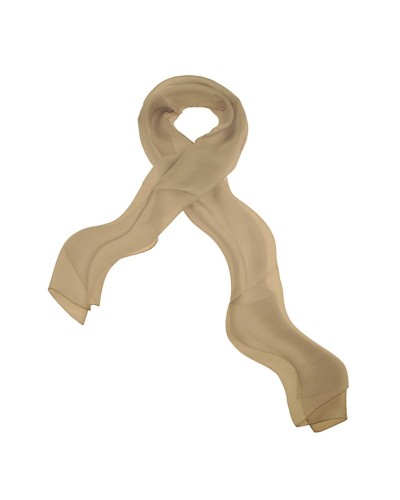 Foulard en soie gris perle - Fabriqué en France - TOUTACOO.