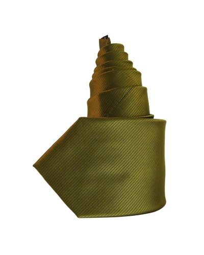 Cravate vert kaki - Vente en ligne de cravates homme - TOUTACOO.