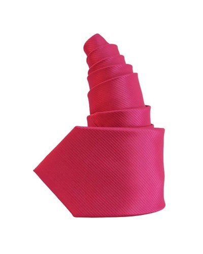 Cravate rose fushia - Vente en ligne de cravates homme - TOUTACOO.
