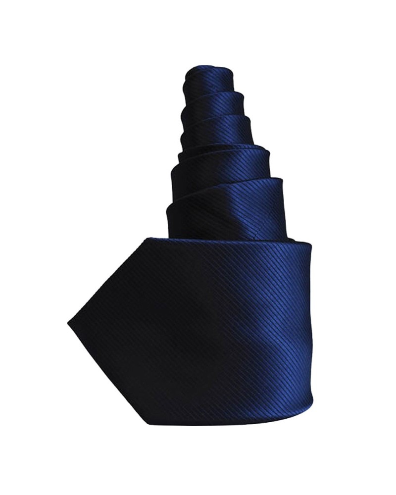 Cravate bleu nuit - Vente en ligne de cravates homme - TOUTACOO.