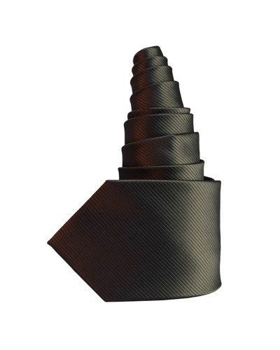 Cravate gris anthracite - Vente en ligne de cravates homme - TOUTACOO.