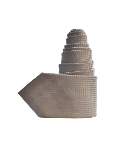 Cravate de cérémonie beige - Vente en ligne de cravates Club - Toutacoo.