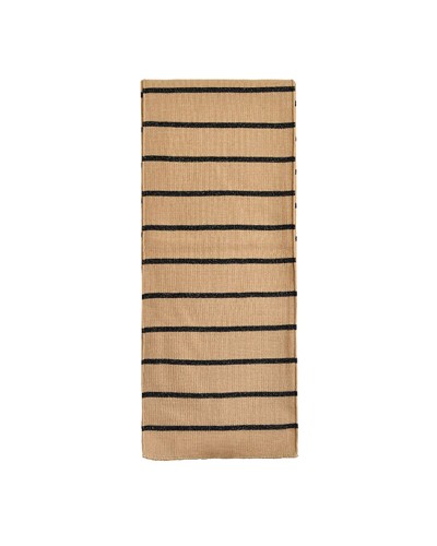 Echarpe camel, modèle  Amiral camel/noir, Vente en ligne d'écharpes, Toutacoo.