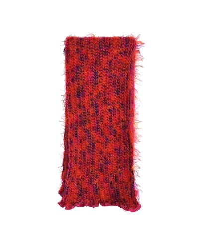 Echarpe rose, modèle Orangina, Vente en ligne d'écharpes femme, Toutacoo.