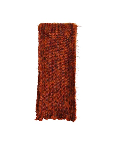 Echarpe orange, modèle Orangina, Vente en ligne d'écharpes femme, Toutacoo.