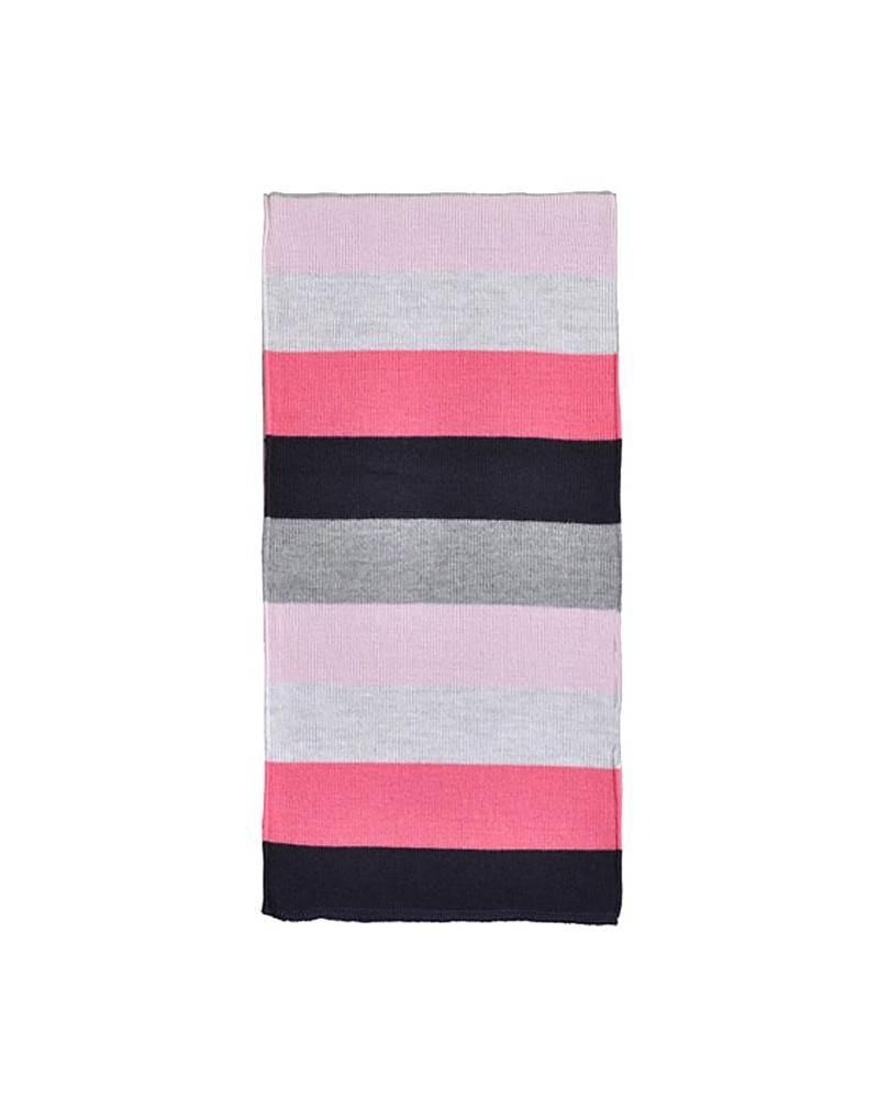 Echarpe Rugby gris/rose - TOUTACOO