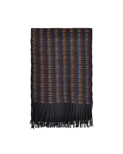 Echarpe Prince de Galles noir/multicolore - TOUTACOO