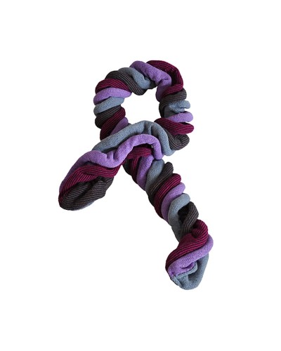 Echarpe boa mauve, TOUTACOO.