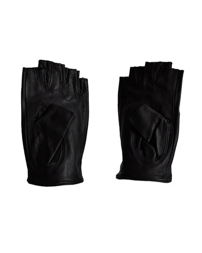 Mitaines en cuir noir - Acheter mitaines femme - Toutacoo.