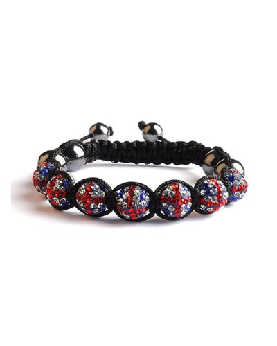 Bracelet Shamballa 7 perles UK - Toutacoo.
