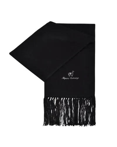 Echarpe en alpaga bleu marine, Vente d'écharpes en ligne sur Toutacoo.