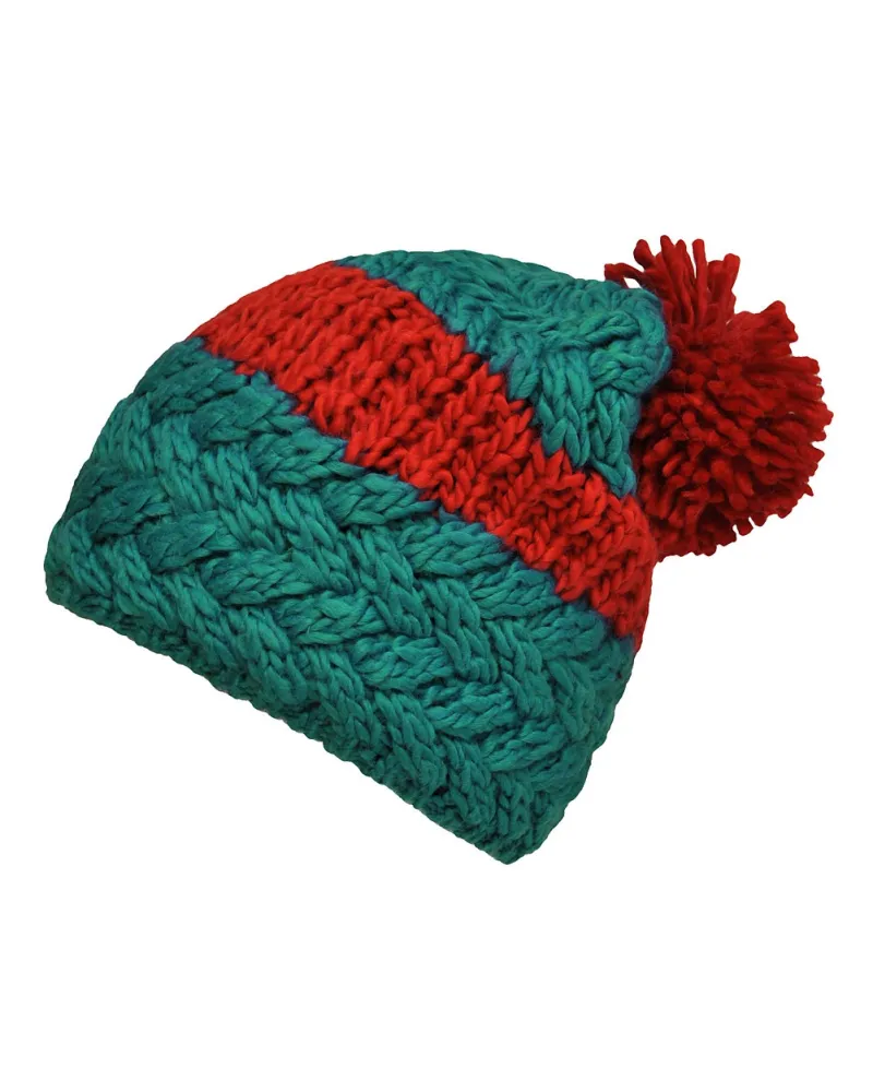 Bonnet bicolore Rust - Vente de bonnet en laine - Toutacoo.