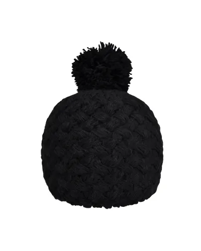 Bonnet tricot noir uni - Vente de bonnet homme et femme - Toutacoo.