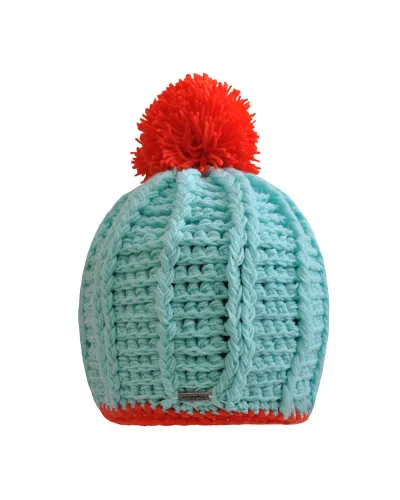 Bonnet Winter Lagoon - Vente de bonnet à pompon, Bleu - Toutacoo.