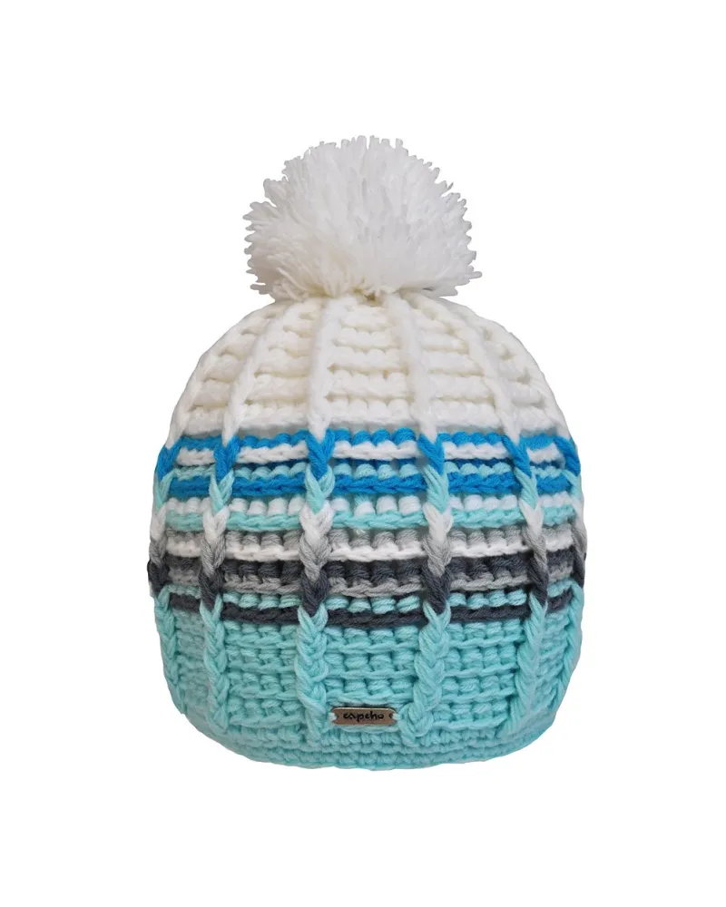 Bonnet Iceberg - Vente de bonnet pompon pour l'hiver - Toutacoo.