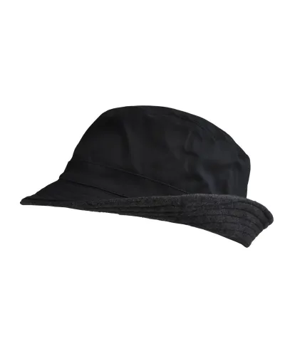 Bob de pluie noir / gris - Vente de bob imperméable - Toutacoo.