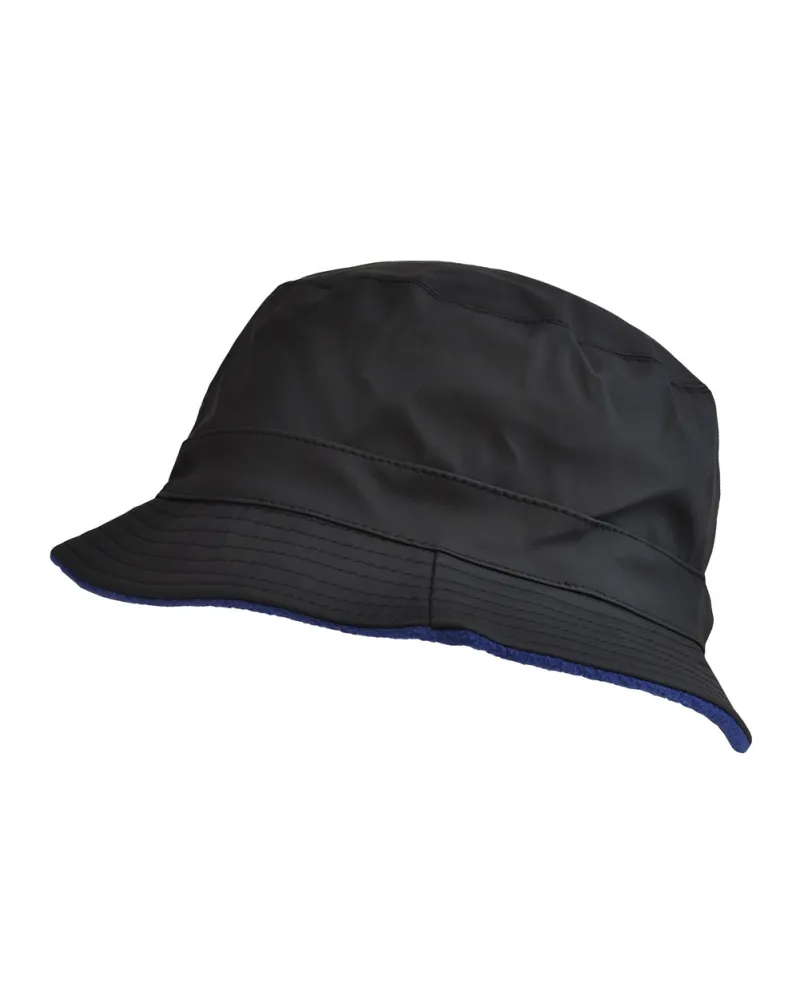 Bob de pluie noir / bleu - Vente de bob imperméable - Toutacoo.