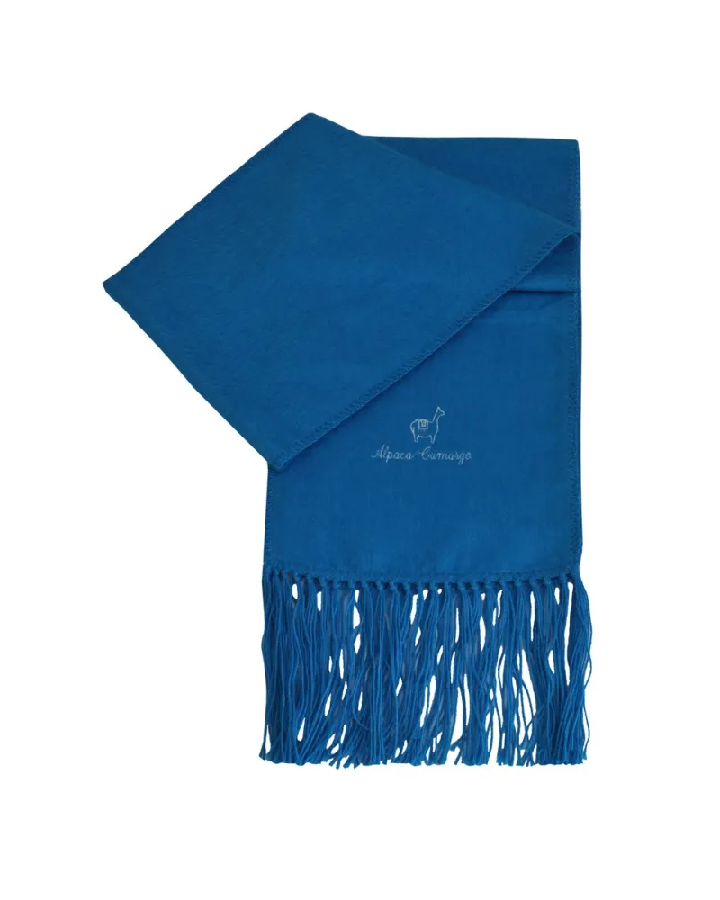 Echarpe en alpaga turquoise, Vente d'écharpes en ligne sur Toutacoo.
