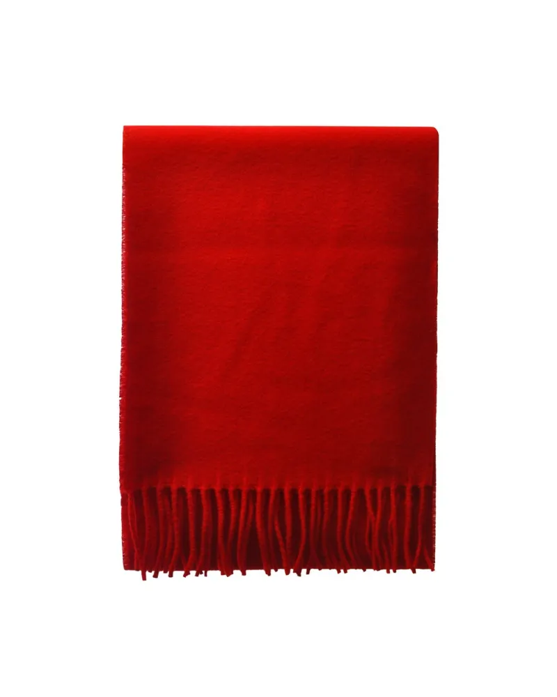 Bufanda roja de lana de oveja, Venta de bufandas de lana, Toutacoo.