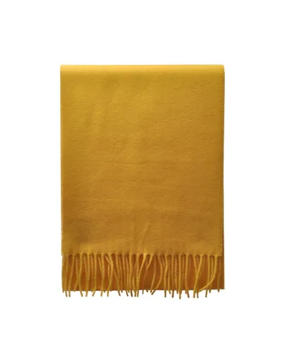 Echarpe moutarde Lambswool, Vente d'écharpes en laine, Toutacoo.
