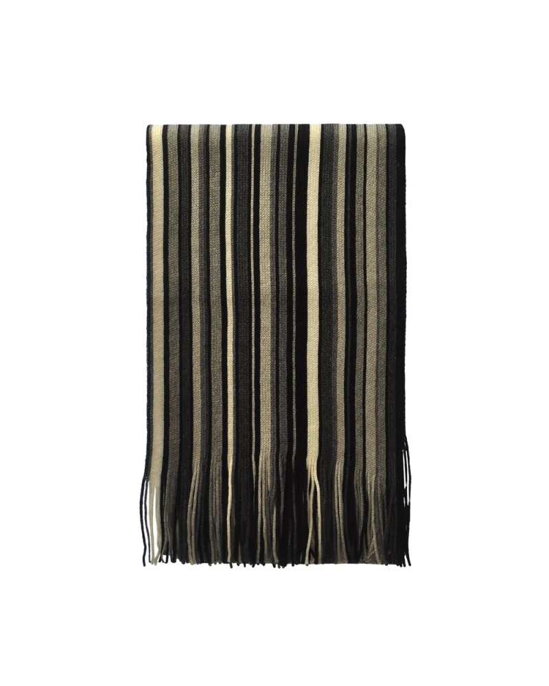 Echarpe Polo Noir/Gris - Boutique d'écharpes pour homme, Toutacoo.