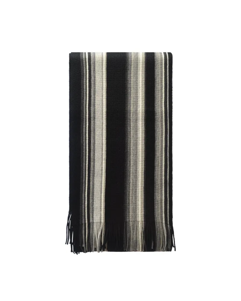 Echarpe Wagner Noir/Ecru - Boutique d'écharpes pour homme, Toutacoo.