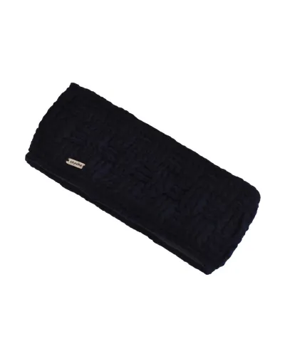 Bandeau uni marine - Fabriqué à la Main - Bandeau Ski, Cache-oreilles - Toutacoo.
