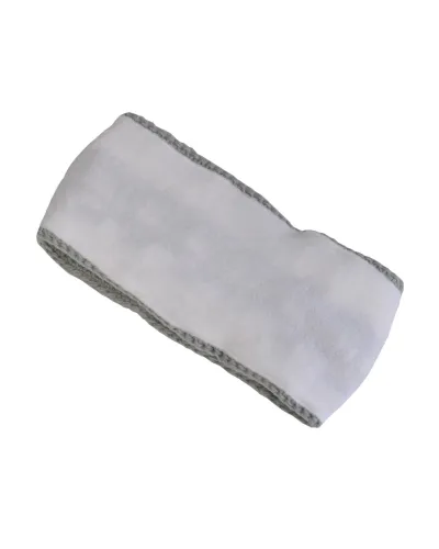 Bandeau Diamond Grey - Fabriqué à la Main - Bandeau Ski, Cache-oreilles - Toutacoo.