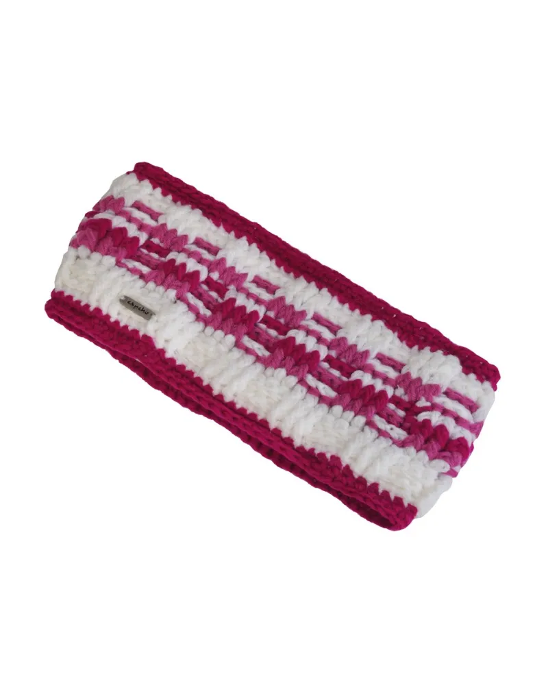 Bandeau Diamond Pink - Fabriqué à la Main - Bandeau Ski, Cache-oreilles - Toutacoo.
