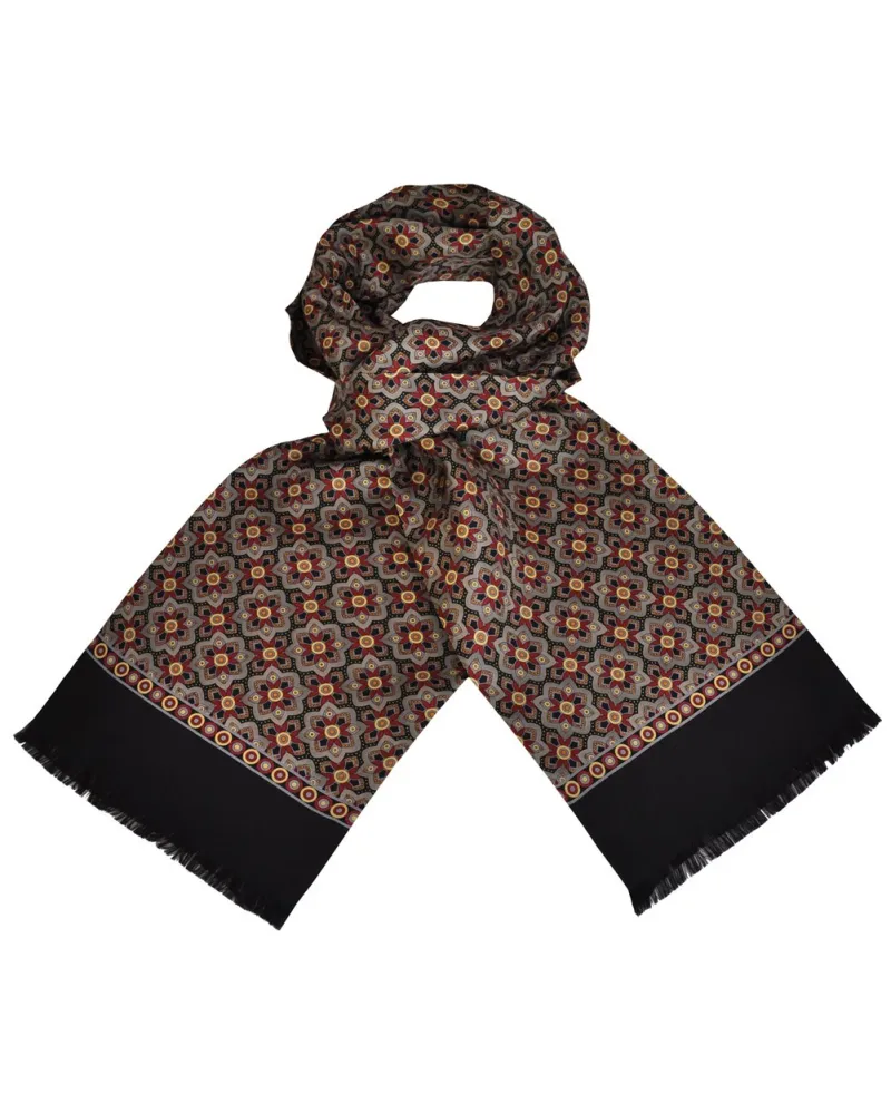 Foulard Carven Lord Bleu, foulards en soie homme, Boutique TOUTACOO.