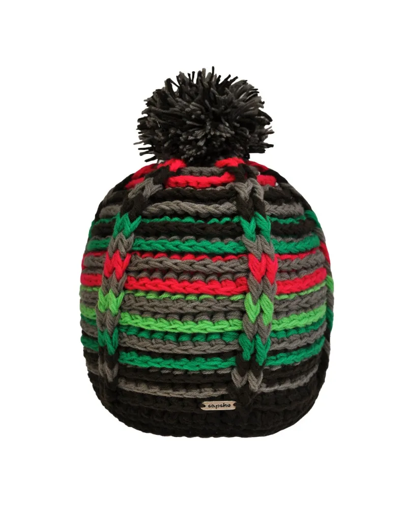 Bonnet Tree - Bonnet à pompon pour l'hiver et le ski - Toutacoo.