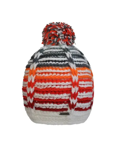 Bonnet Orange Day - Bonnet à pompon pour l'hiver et le ski - Toutacoo.