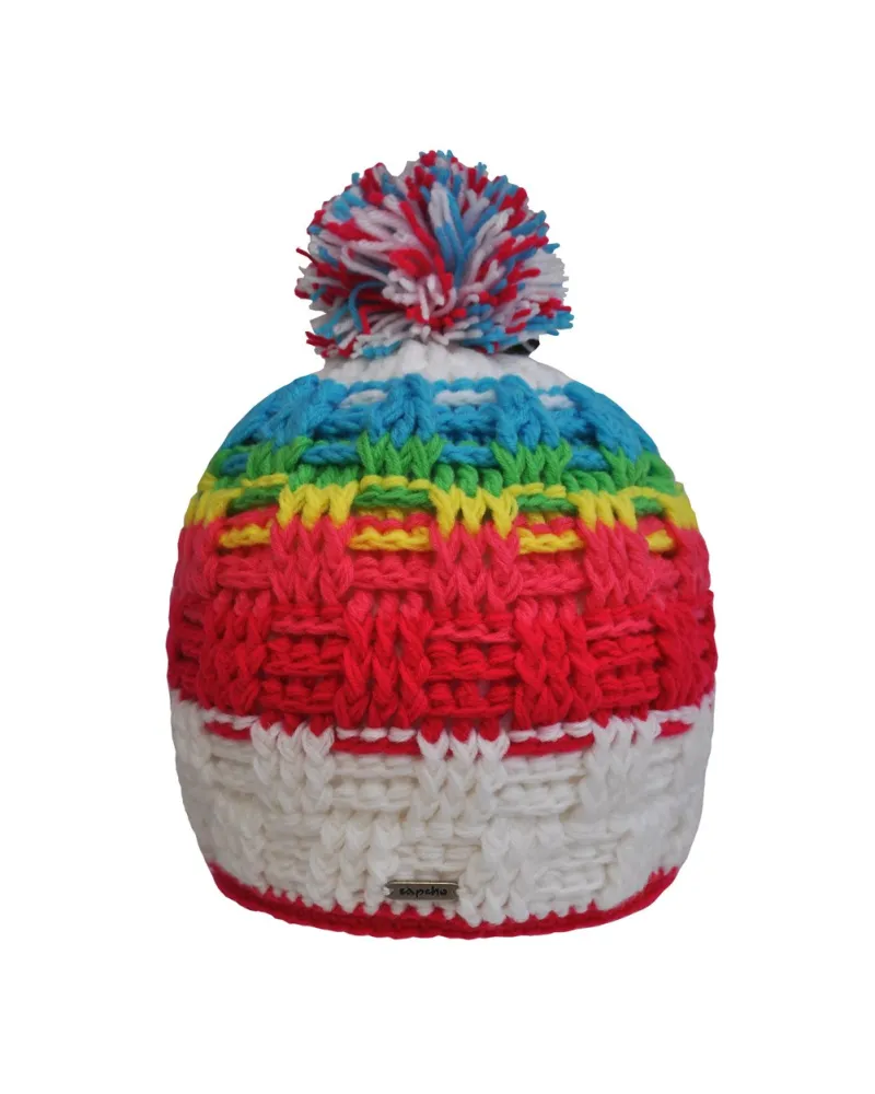 Bonnet Moorea - Bonnet à pompon pour l'hiver et le ski - Toutacoo.