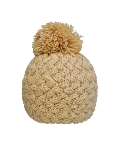 Bonnet beige uni - Vente de bonnet en laine - Toutacoo.